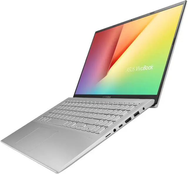 Alt view image 5 of 18 - ASUS VivoBook S15 S512 Thin and Light Laptop, 15.6" FHD, Intel Core i5-10210U CPU, 8 GB RAM, 512 GB PCIe NVMe SSD, NVIDIA GeForce MX250, FingerPrint, Windows 10 Home, S512FL-PH55, Silver-Metal
