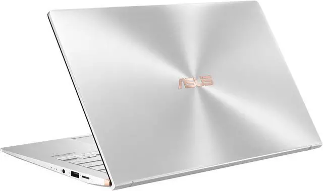 Alt view image 18 of 19 - ASUS ZenBook 14 Ultra-Slim Laptop 14" Full HD 4-Way NanoEdge Bezel, AMD R7 3700U CPU, 16 GB DDR4, 1 TB PCIe SSD, Windows 10 Pro - UM433DA-NH74, Icicle Silver