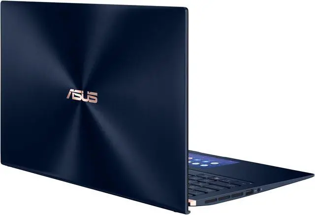 Alt view image 11 of 20 - ASUS ZenBook 15 Ultra-Slim Laptop 15.6" 4K UHD NanoEdge Bezel, Intel Core i7-10510U, 16 GB RAM, 1 TB PCIe SSD, GeForce GTX 1650, Innovative ScreenPad 2.0, Windows 10 Pro, UX534FTC-NH76, Royal Blue