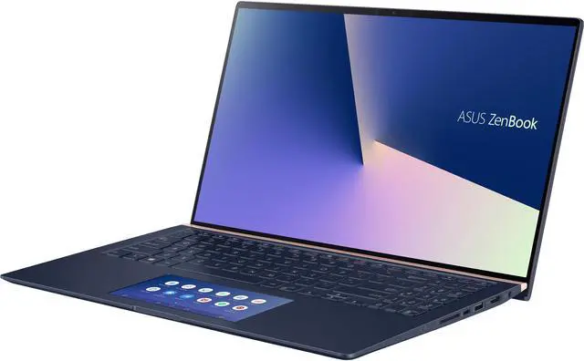 Main image of ASUS ZenBook 15 Ultra-Slim Laptop 15.6" 4K UHD NanoEdge Bezel, Intel Core i7-10510U, 16 GB RAM, 1 TB PCIe SSD, GeForce GTX 1650, Innovative ScreenPad 2.0, Windows 10 Pro, UX534FTC-NH76, Royal Blue