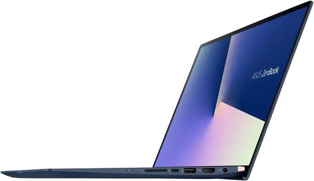 Alt view image 7 of 20 - ASUS ZenBook 15 Ultra-Slim Laptop 15.6" 4K UHD NanoEdge Bezel, Intel Core i7-10510U, 16 GB RAM, 1 TB PCIe SSD, GeForce GTX 1650, Innovative ScreenPad 2.0, Windows 10 Pro, UX534FTC-NH76, Royal Blue
