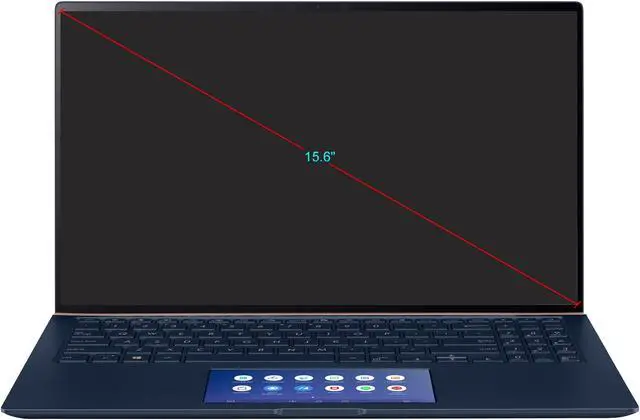 Alt view image 17 of 20 - ASUS ZenBook 15 Ultra-Slim Laptop 15.6" 4K UHD NanoEdge Bezel, Intel Core i7-10510U, 16 GB RAM, 1 TB PCIe SSD, GeForce GTX 1650, Innovative ScreenPad 2.0, Windows 10 Pro, UX534FTC-NH76, Royal Blue