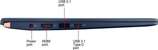 Alt view image 15 of 20 - ASUS Laptop ZenBook Intel Core i7-10510U 16 GB LPDDR3 Memory 512 GB SSD NVIDIA GeForce MX250 14.0" Non-Touch Screen Windows 10 Pro 64-bit UX434FLC-XH77