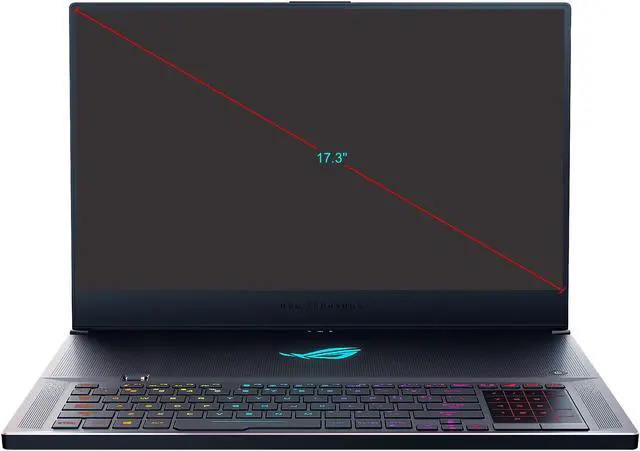 Alt view image 17 of 19 - ASUS ROG Zephyrus S - 17.3" GeForce RTX 2080 Max-Q - Intel Core i7-9750H  - 32GB Memory - 1 TB SSD - Windows 10 Pro 64-bit - Gaming Laptop - 300 Hz IPS (GX701GX-XH78 )