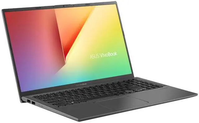Alt view image 3 of 16 - ASUS VivoBook 15 Thin and Light Laptop, 15.6" Full HD, AMD Quad Core R7-3700U CPU, 8 GB DDR4 RAM, 512 GB SSD, AMD Radeon Vega 10 Graphics, Windows 10 Home, F512DA-NH77, Slate Gray