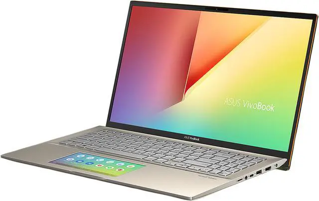 Alt view image 2 of 19 - ASUS VivoBook S15 S532 Thin & Light Laptop, 15.6" FHD, Intel Core i5-10210U CPU, 8 GB DDR4 RAM, 512 GB PCIe SSD, Windows 10 Home, IR camera, S532FA-DH55-GN, Moss Green - Metal