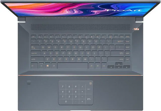Alt view image 11 of 20 - ASUS ProArt StudioBook Pro 17 Mobile Workstation, 17" WUXGA NanoEdge Bezel, Intel Xeon E-2276M, 32 GB ECC DDR4, 2 TB PCIe SSD, NVIDIA Quadro RTX 3000, Windows 10 Pro, W700G3T-XS99, Turquoise Gray