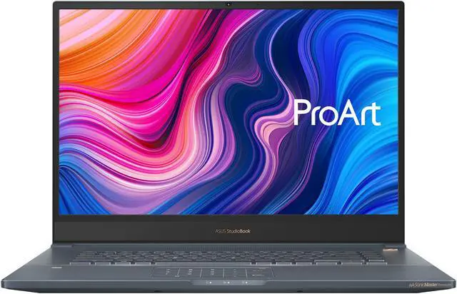 Alt view image 6 of 20 - ASUS ProArt StudioBook Pro 17 Mobile Workstation, 17" WUXGA NanoEdge Bezel, Intel Xeon E-2276M, 32 GB ECC DDR4, 2 TB PCIe SSD, NVIDIA Quadro RTX 3000, Windows 10 Pro, W700G3T-XS99, Turquoise Gray