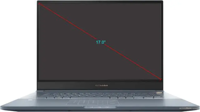 Alt view image 10 of 20 - ASUS ProArt StudioBook Pro 17 Mobile Workstation, 17" WUXGA NanoEdge Bezel, Intel Xeon E-2276M, 32 GB ECC DDR4, 2 TB PCIe SSD, NVIDIA Quadro RTX 3000, Windows 10 Pro, W700G3T-XS99, Turquoise Gray