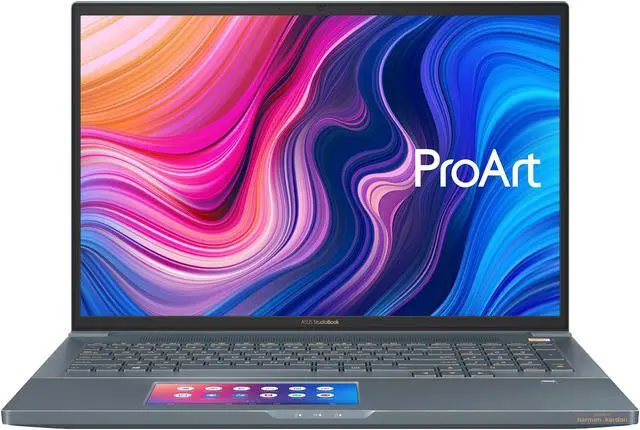 Alt view image 2 of 18 - ASUS ProArt StudioBook Pro X Mobile Workstation Laptop, 17" WUXGA Narrow Bezel, Intel Xeon E-2276M, 64 GB ECC DDR4, 4 TB PCIe SSD, NVIDIA Quadro RTX 5000, Windows 10 Pro, W730G5T-XS99, Turquoise Gray