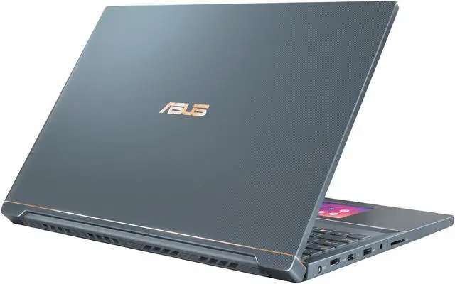 Alt view image 15 of 18 - ASUS ProArt StudioBook Pro X Mobile Workstation Laptop, 17" WUXGA Narrow Bezel, Intel Xeon E-2276M, 64 GB ECC DDR4, 4 TB PCIe SSD, NVIDIA Quadro RTX 5000, Windows 10 Pro, W730G5T-XS99, Turquoise Gray