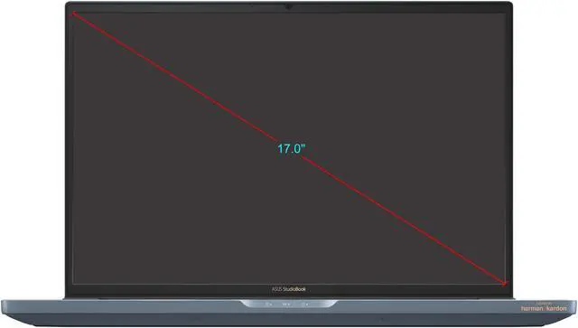 Alt view image 13 of 18 - ASUS ProArt StudioBook Pro X Mobile Workstation Laptop, 17" WUXGA Narrow Bezel, Intel Xeon E-2276M, 64 GB ECC DDR4, 4 TB PCIe SSD, NVIDIA Quadro RTX 5000, Windows 10 Pro, W730G5T-XS99, Turquoise Gray