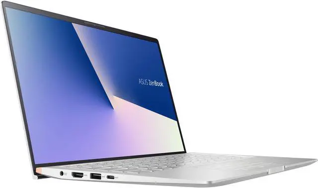 Alt view image 9 of 19 - ASUS ZenBook 14 Ultra-Slim Laptop 14" Full HD 4-Way NanoEdge Bezel, AMD R7 3700U CPU, 8 GB RAM, 512 GB PCIe SSD, NumberPad, Windows 10 - UM433DA-DH75, Icicle Silver
