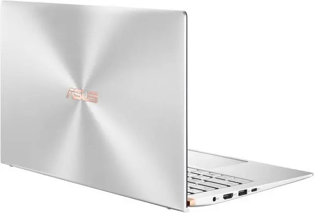 Alt view image 15 of 19 - ASUS ZenBook 14 Ultra-Slim Laptop 14" Full HD 4-Way NanoEdge Bezel, AMD R7 3700U CPU, 8 GB RAM, 512 GB PCIe SSD, NumberPad, Windows 10 - UM433DA-DH75, Icicle Silver