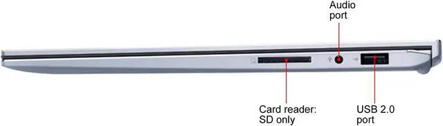 Alt view image 10 of 19 - ASUS ZenBook 14 Ultra Thin and Light Laptop, 4-Way NanoEdge 14" FHD, Intel Core i7-10510U, 8 GB RAM, 512 GB PCIe SSD, NVIDIA GeForce MX250, Windows 10 Home, Utopia Blue, UX431FL-EH74