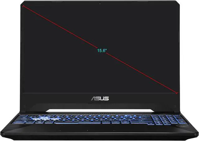 Alt view image 6 of 20 - ASUS TUF Gaming Laptop - 15.6" 144 Hz FHD IPS-Type - AMD Ryzen 7 R7-3750H - GeForce RTX 2060 - 16 GB DDR4 - 512 GB PCIe SSD - Gigabit Wi-Fi 5 - Windows 10 Home - FX505DV-NH74