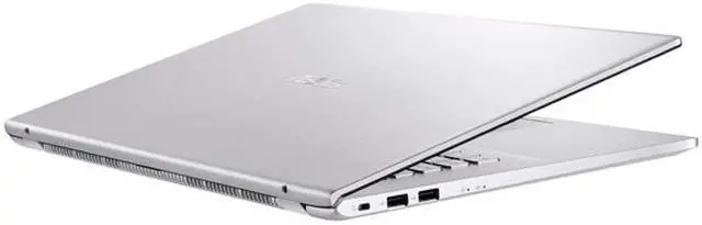 Alt view image 17 of 18 - ASUS VivoBook S17 S712 Thin and Light 17.3" FHD, Intel Core i7-10510U CPU, 8 GB DDR4 RAM, 256 GB PCIe NVMe SSD + 1 TB HDD, Windows 10 Home, S712FA-DS76, Transparent Silver