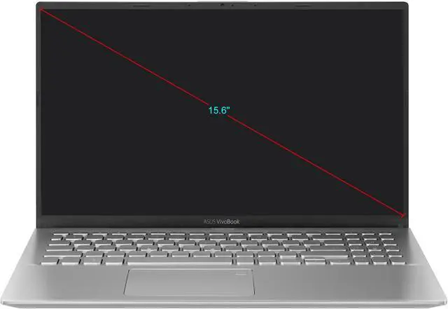Alt view image 3 of 18 - ASUS VivoBook S512 S15 Thin and Light Laptop, 15.6" FHD, Intel Core i7-10510U CPU, 16 GB RAM, 256 GB SSD + 1 TB HDD, NVIDIA GeForce MX250, FingerPrint, Windows 10 Home, S512FL-PH77, Silver-Metal