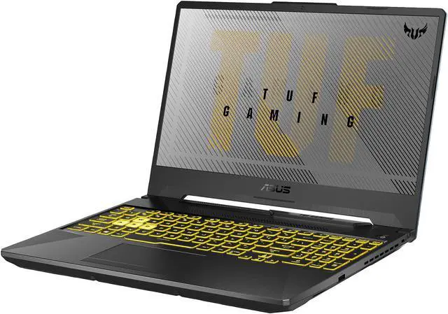 Alt view image 2 of 20 - ASUS TUF Gaming A15 - 15.6" 144 Hz - AMD Ryzen 7 4800H - GeForce RTX 2060 - 16 GB DDR4 - 1 TB PCIe SSD - 90 WHr Battery - Gigabit Wi-Fi 5 - Windows 10 Home - Gaming Laptop (TUF506IV-AS76)