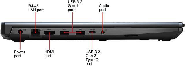 Alt view image 11 of 20 - ASUS TUF Gaming A17 - 17.3" 120 Hz - AMD Ryzen 7 4800H - GeForce GTX 1660 Ti - 16 GB DDR4 - 1 TB PCIe SSD - Windows 10 Home - Gaming Laptop (TUF706IU-AS76)