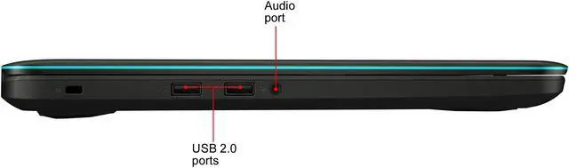 Alt view image 12 of 15 - ASUS Laptop AMD Ryzen 5 3500U 8GB Memory 512 GB PCIe SSD GeForce GTX 1050 15.6" Non-Touch Screen Windows 10 Home 64-bit M570DD-DS55