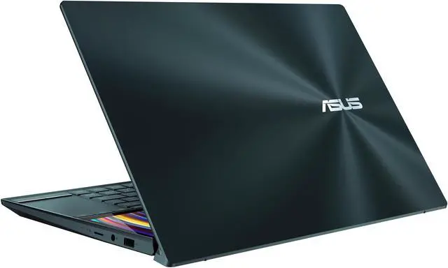 Alt view image 18 of 20 - ASUS ZenBook Duo UX481 14" FHD NanoEdge Bezel Touch, Intel Core i7-10510U, 16 GB RAM, 1 TB PCIe SSD, GeForce MX250, Innovative ScreenPad Plus, Windows 10 Pro - UX481FL-XS74T, Celestial Blue