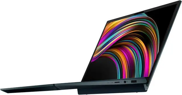 Alt view image 6 of 20 - ASUS ZenBook Duo UX481 14" FHD NanoEdge Bezel Touch, Intel Core i7-10510U, 16 GB RAM, 1 TB PCIe SSD, GeForce MX250, Innovative ScreenPad Plus, Windows 10 Pro - UX481FL-XS74T, Celestial Blue
