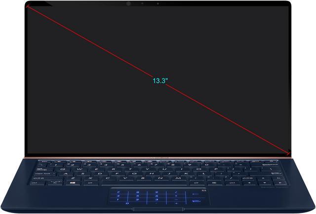 Alt view image 5 of 20 - ASUS ZenBook 13 Ultra-Slim Durable Laptop 13.3" FHD WideView, Intel Core i7-10510U, 16 GB RAM, 512 GB PCIe SSD, NumberPad, Windows 10 Pro - UX333FAC-XS77, Royal Blue