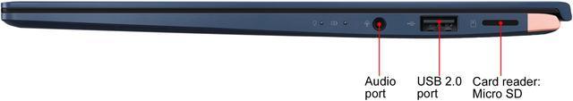 Alt view image 18 of 20 - ASUS ZenBook 13 Ultra-Slim Durable Laptop 13.3" FHD WideView, Intel Core i7-10510U, 16 GB RAM, 512 GB PCIe SSD, NumberPad, Windows 10 Pro - UX333FAC-XS77, Royal Blue