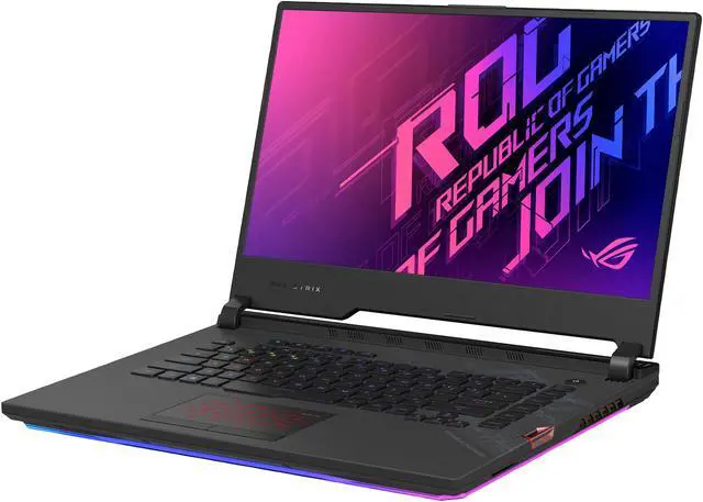Alt view image 3 of 11 - ASUS ROG Strix Scar 15 Gaming Laptop, 15.6" 300Hz FHD IPS Type Display, NVIDIA GeForce RTX 2070 SUPER, Intel Core i9-10980HK, 16GB DDR4, 1TB PCIe SSD, Per-Key RGB Keyboard, Win10 Pro, G532LWS-XS96