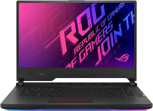 Main image of ASUS ROG Strix Scar 15 Gaming Laptop, 15.6" 300Hz FHD IPS Type Display, NVIDIA GeForce RTX 2070 SUPER, Intel Core i9-10980HK, 16GB DDR4, 1TB PCIe SSD, Per-Key RGB Keyboard, Win10 Pro, G532LWS-XS96
