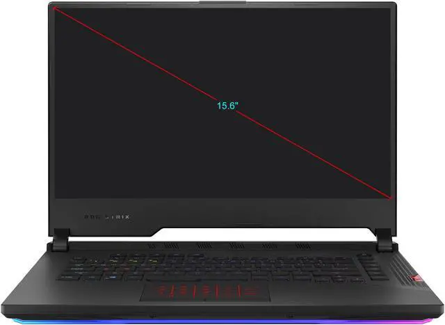 Alt view image 2 of 11 - ASUS ROG Strix Scar 15 Gaming Laptop, 15.6" 300Hz FHD IPS Type Display, NVIDIA GeForce RTX 2070 SUPER, Intel Core i9-10980HK, 16GB DDR4, 1TB PCIe SSD, Per-Key RGB Keyboard, Win10 Pro, G532LWS-XS96