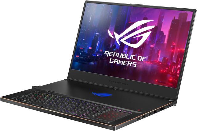 Alt view image 2 of 19 - ASUS ROG Zephyrus S17 - 17.3" 144 Hz - GeForce RTX 2060 - Intel Core i7-10750H - 16 GB DDR4 - 1 TB PCIe SSD - Per-Key RGB - Win10 Pro - Gaming Laptop (GX701LV-DS76)