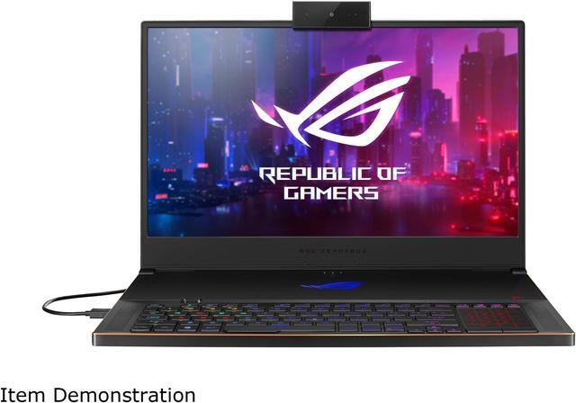 Alt view image 7 of 19 - ASUS ROG Zephyrus S17 - 17.3" 144 Hz - GeForce RTX 2060 - Intel Core i7-10750H - 16 GB DDR4 - 1 TB PCIe SSD - Per-Key RGB - Win10 Pro - Gaming Laptop (GX701LV-DS76)