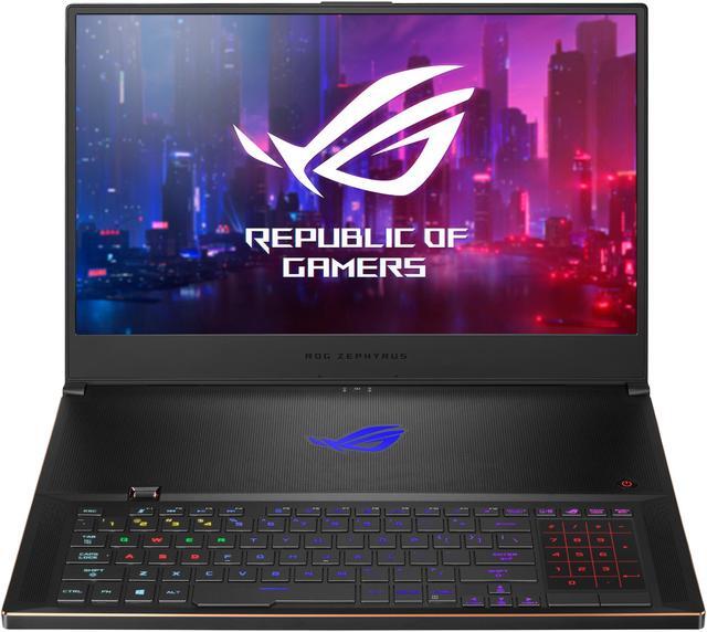 Alt view image 8 of 19 - ASUS ROG Zephyrus S17 - 17.3" 144 Hz - GeForce RTX 2060 - Intel Core i7-10750H - 16 GB DDR4 - 1 TB PCIe SSD - Per-Key RGB - Win10 Pro - Gaming Laptop (GX701LV-DS76)