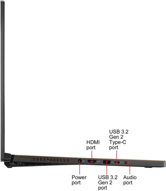 Alt view image 11 of 19 - ASUS ROG Zephyrus S17 - 17.3" 144 Hz - GeForce RTX 2060 - Intel Core i7-10750H - 16 GB DDR4 - 1 TB PCIe SSD - Per-Key RGB - Win10 Pro - Gaming Laptop (GX701LV-DS76)
