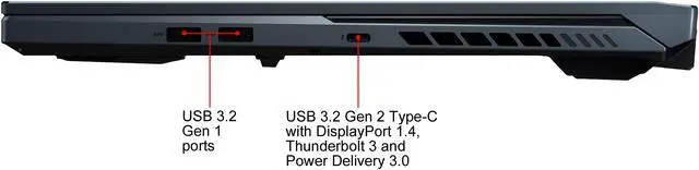 Alt view image 10 of 18 - ASUS ROG Zephyrus Duo - 15.6" UHD 4K G-Sync + Secondary Display - Intel Core i9-10980HK - GeForce RTX 2080 Super - 32 GB DDR4 - 2 TB SSD RAID 0 - Windows 10 Pro - Gaming Laptop (GX550LXS-XS99)