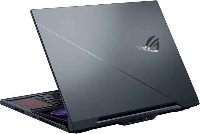Alt view image 16 of 17 - ASUS ROG Zephyrus Duo 15 - 15.6" 300 Hz - GeForce RTX 2070 SUPER - Intel Core i7-10875H - 32 GB DDR4 - 2 TB RAID 0 SSD - Per-Key RGB - Thunderbolt 3 - Windows 10 - Gaming Laptop (GX550LWS-XS79)