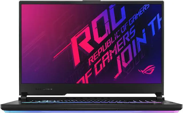 Alt view image 6 of 16 - ASUS ROG Strix G17 (2020) - 17.3" 144 Hz - GeForce RTX 2070 - Intel Core i7-10750H - 16 GB DDR4 - 512 GB SSD - RGB KB - Windows 10 - Gaming Laptop (G712LW-ES74)