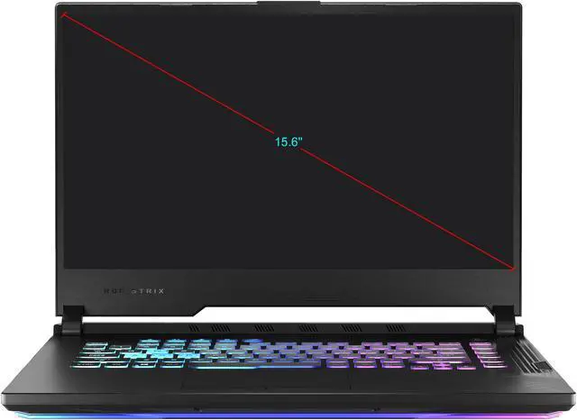 Alt view image 4 of 17 - ASUS ROG Strix G15 (2020) - 15.6" 240 Hz - GeForce RTX 2070 - Intel Core i7-10750H - 16 GB DDR4 - 1 TB PCIe SSD - Windows 10 Home - Black - Gaming Laptop (G512LW-ES76)