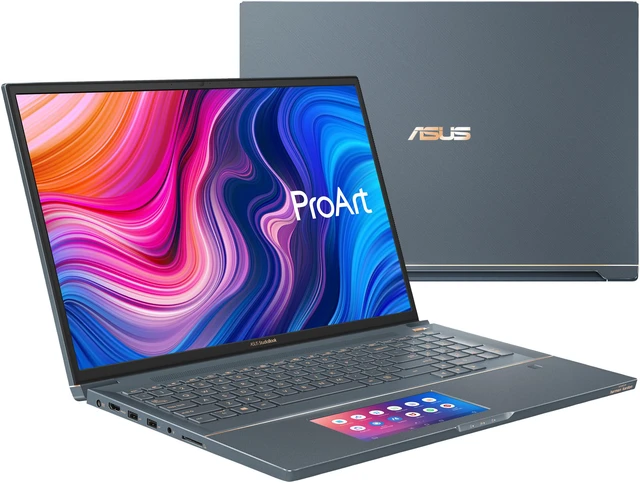 Alt view image 16 of 16 - ASUS ProArt StudioBook Pro X Mobile Workstation Laptop, 17" FHD Narrow Bezel, Intel Xeon E-2276M, 64 GB ECC DDR4, 4 TB PCIe SSD, NVIDIA Quadro RTX 5000, Windows 10 Pro, W730G5T-XH99, Star Grey