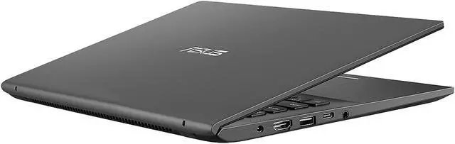 Alt view image 20 of 20 - ASUS VivoBook 14 Laptop, 14" FHD, AMD Ryzen 7-3700U, AMD Radeon RX Vega 10 Graphics, 8 GB DDR4 RAM, 512 GB PCIe SSD, Backlit KB, Fingerprint, Windows 10 Home, Slate Grey, F412DA-NH77