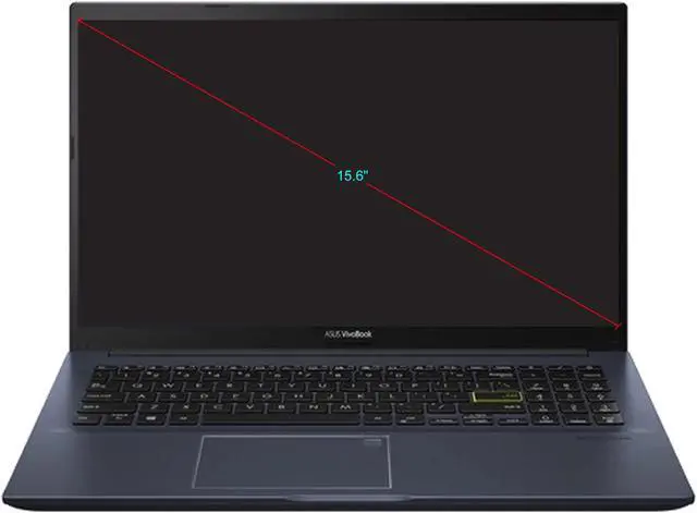 Alt view image 2 of 8 - ASUS VivoBook 15 S513 Thin and Light Laptop, 15.6" FHD Display, AMD Ryzen 5 4500U Processor, 8 GB DDR4 RAM, 512 GB PCIe SSD, Fingerprint Reader, Windows 10 Home, Indie Black, S513IA-DB51