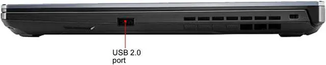Alt view image 7 of 9 - ASUS TUF Gaming TUF506LH-DB51-CA 15.6" 60 Hz Intel Core i5 10th Gen 10300H (2.50 GHz) NVIDIA GeForce GTX 1650 8 GB Memory 512 GB PCIe SSD Windows 10 Home 64-bit Gaming Laptop