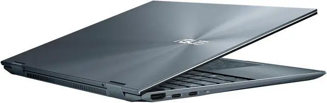 Alt view image 7 of 7 - ASUS ZenBook Flip 13 Ultra Slim 2-in-1 Laptop, 13.3" FHD Touchscreen Display, Intel Core i7-1065G7 Processor, 16 GB RAM, 512 GB PCIe SSD, Thunderbolt 3, Windows 10 Pro, Pine Grey, UX363JA-XB71T