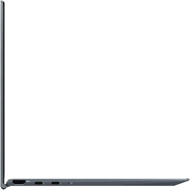 Alt view image 10 of 19 - ASUS ZenBook 14 Ultra-Slim Laptop 14" Full HD NanoEdge Bezel, Intel Core i7-1065G7, 8 GB RAM, 512 GB PCIe SSD, NumberPad, Thunderbolt 3, Windows 10 Home, Pine Grey, UX425JA-EB71