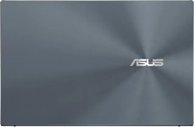 Alt view image 18 of 19 - ASUS ZenBook 14 Ultra-Slim Laptop 14" Full HD NanoEdge Bezel, Intel Core i7-1065G7, 8 GB RAM, 512 GB PCIe SSD, NumberPad, Thunderbolt 3, Windows 10 Home, Pine Grey, UX425JA-EB71