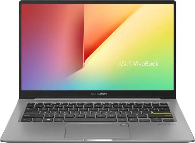 Alt view image 3 of 20 - ASUS VivoBook S13 Thin and Light Laptop, 13.3" FHD Display, Intel Core i5-1035G1 CPU, 8 GB LPDDR4X RAM, 512 GB PCIe SSD, Windows 10 Home, Fingerprint Reader, Indie Black, S333JA-DS51