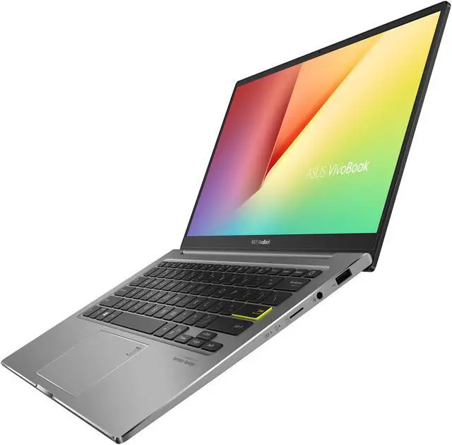 Alt view image 7 of 20 - ASUS VivoBook S13 Thin and Light Laptop, 13.3" FHD Display, Intel Core i5-1035G1 CPU, 8 GB LPDDR4X RAM, 512 GB PCIe SSD, Windows 10 Home, Fingerprint Reader, Indie Black, S333JA-DS51