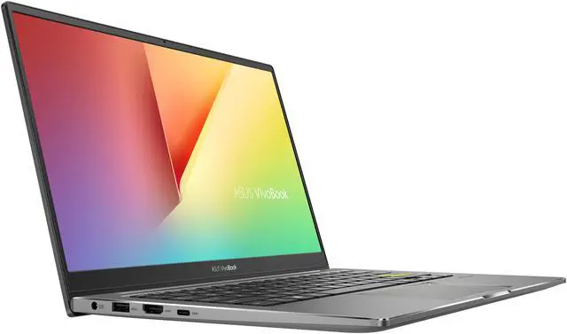 Alt view image 6 of 20 - ASUS VivoBook S13 Thin and Light Laptop, 13.3" FHD Display, Intel Core i5-1035G1 CPU, 8 GB LPDDR4X RAM, 512 GB PCIe SSD, Windows 10 Home, Fingerprint Reader, Indie Black, S333JA-DS51